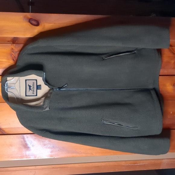 IRISH SETTER* Men's long sleeve Sherpa fleece lined zip front jacket like new - Picture 5 of 15